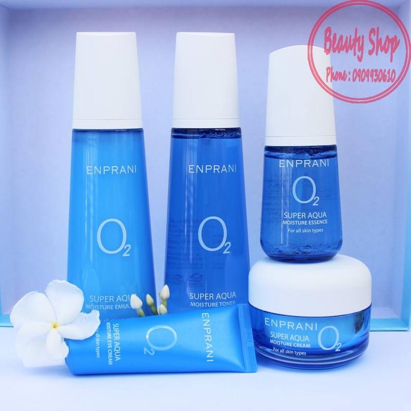 Bộ dưỡng da cao cấp Hàn Quốc Enprani O2 Super Aqua Moisture