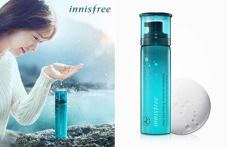 Bộ dưỡng da Hàn Quốc chống lão hóa Innisfree Jeju Sparkling Mineral