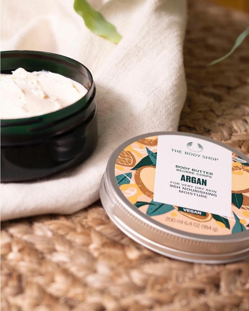 Bơ dưỡng thể The Body Shop Wild Argan Oil Nourishing Body Butter