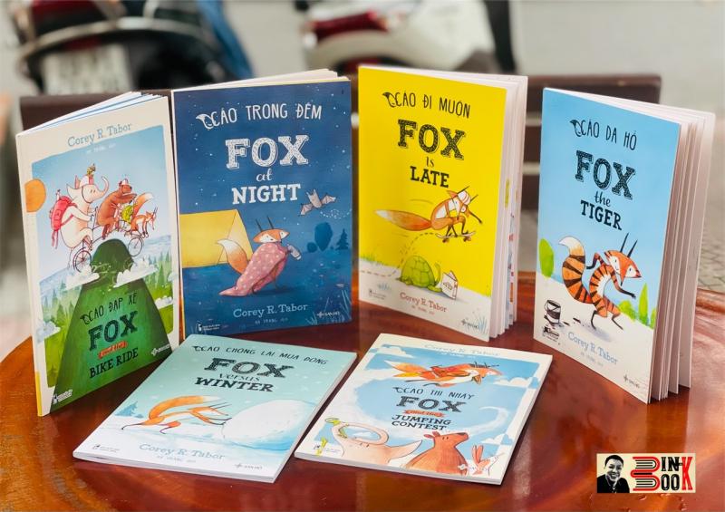 Bộ Fox Chú Cáo Tinh Nghịch (Song Ngữ Việt - Anh) (Bộ 6 Cuốn)