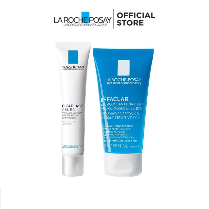 Bộ kem dưỡng giúp làm mờ sẹo, hỗ trợ phục hồi & tái tạo da La Roche Posay Cicaplast Gel B5