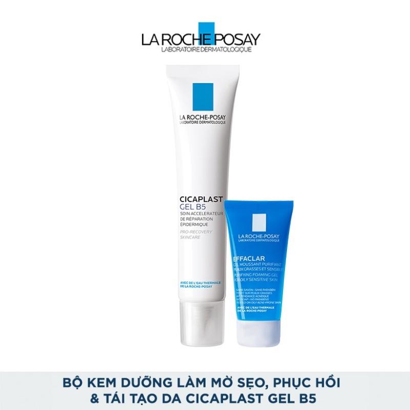 Bộ kem dưỡng giúp làm mờ sẹo, hỗ trợ phục hồi & tái tạo da La Roche Posay Cicaplast Gel B5