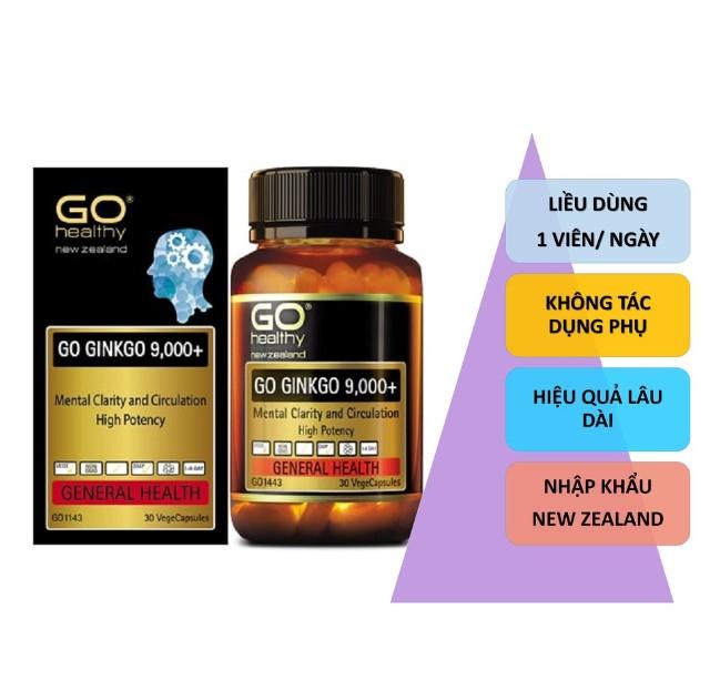 Bổ não Go Healthy Ginkgo 9000+