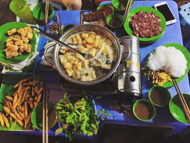 Quán ăn ngon tại phố Thái Phiên - Hà Nội