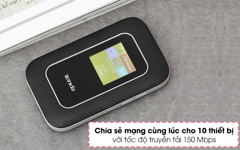 Bộ phát Wifi di động Tenda 4G LTE 4G185