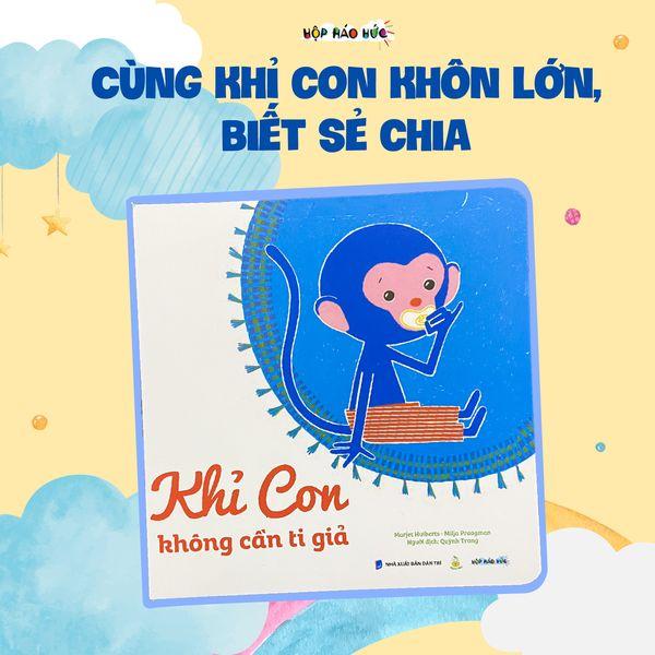 Bộ sách Khỉ Con Tinh Nghịch 0-3 tuổi