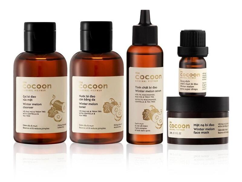 Bộ sản phẩm chăm sóc da mụn toàn diện Cocoon