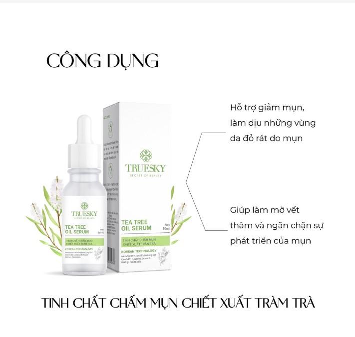 Tinh chất chấm mụn chiết xuất tràm trà Truesky Tea Tree Oil