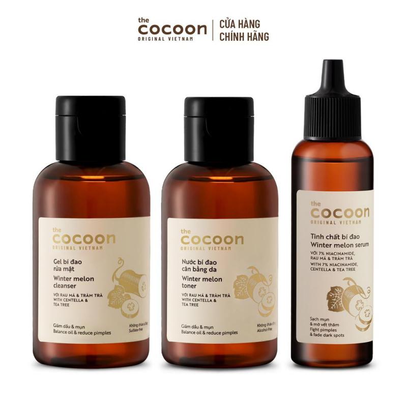 Bộ sản phẩm chăm sóc da mụn cơ bản Cocoon