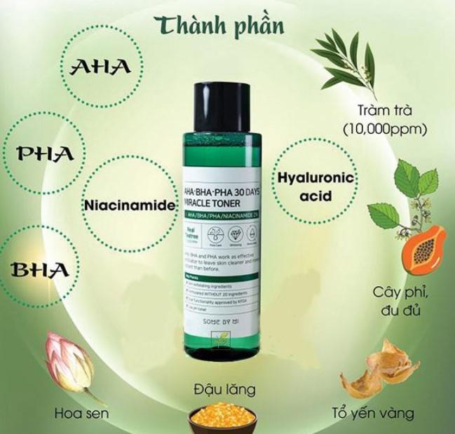 Bộ sản phẩm giảm mụn, phục hồi da Some By Mi 30 Days Miracle