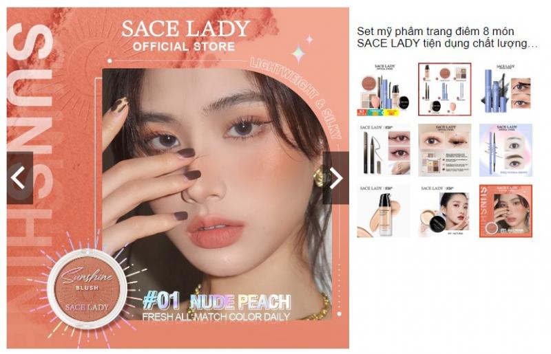 Bộ trang điểm SACE LADY