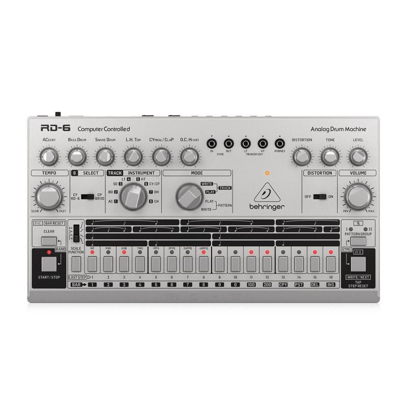 Bộ trống điện tử Drum Machines Behringer RD-6-SR