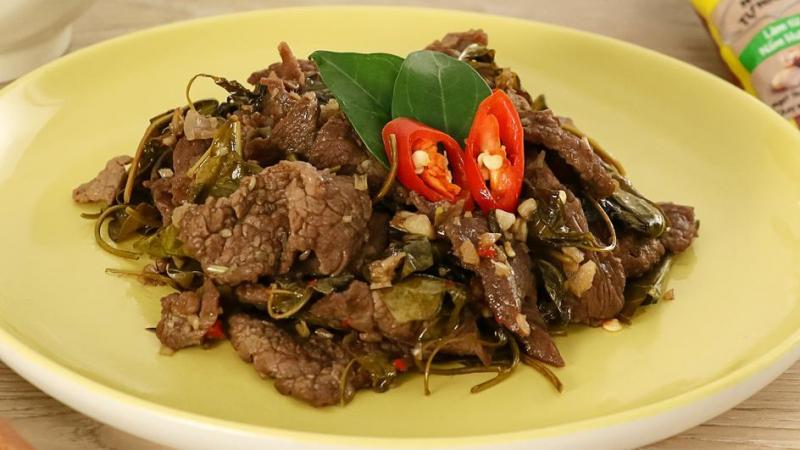 Bò xào lá giang