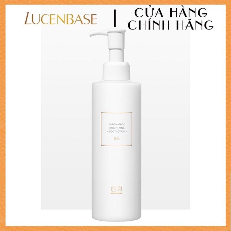 Body dưỡng thể niacinamide LUCENBASE 251g dưỡng trắng và làm mịn da