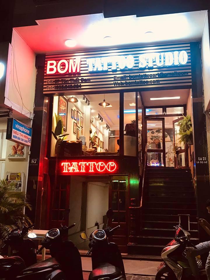 Hình xăm nghệ thuật của BOM Tattoo