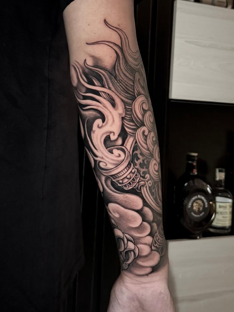 Hình xăm nghệ thuật của BOM Tattoo