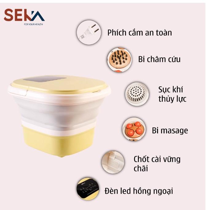 Bồn ngâm chân massage Seka SK-195