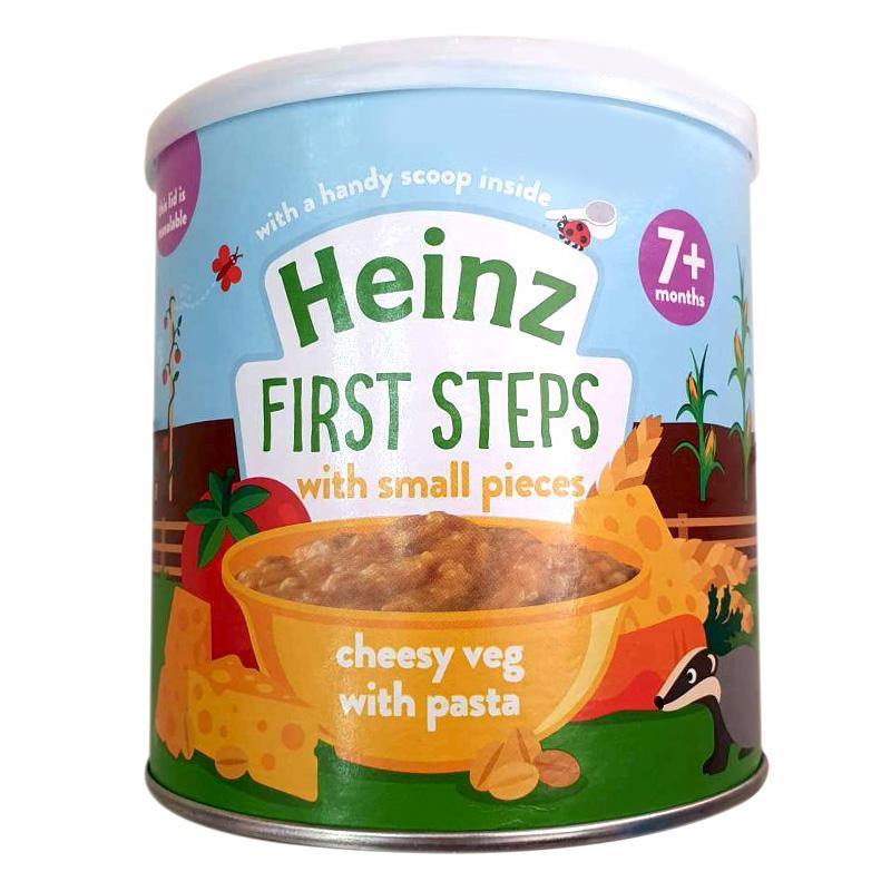 Bột ăn dặm Heinz vị mỳ ý rau phô mai 200g (cho bé > 7 tháng)