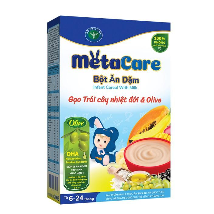 Bột ăn dặm Metacare