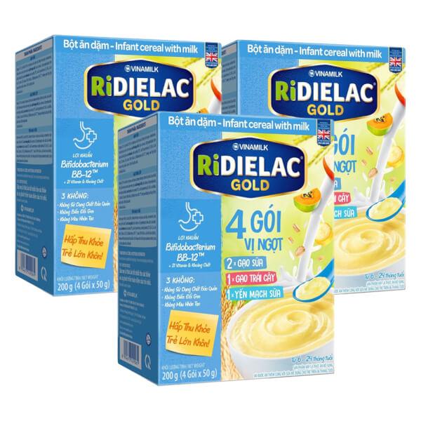 Bột ăn dặm Ridielac Gold