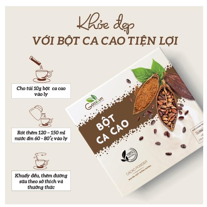 Bột ca cao nguyên chất Goce