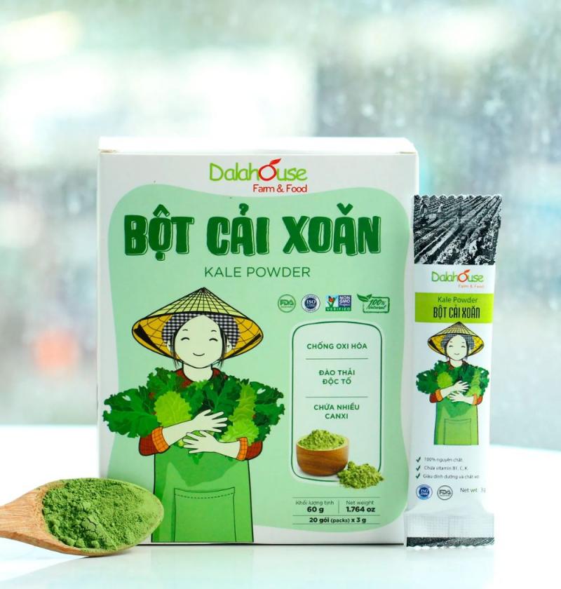 Bột cải xoăn Kale Dalahouse hỗ trợ giảm cân