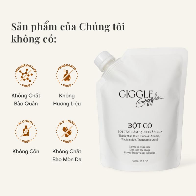 Bột cỏ tắm Giggle