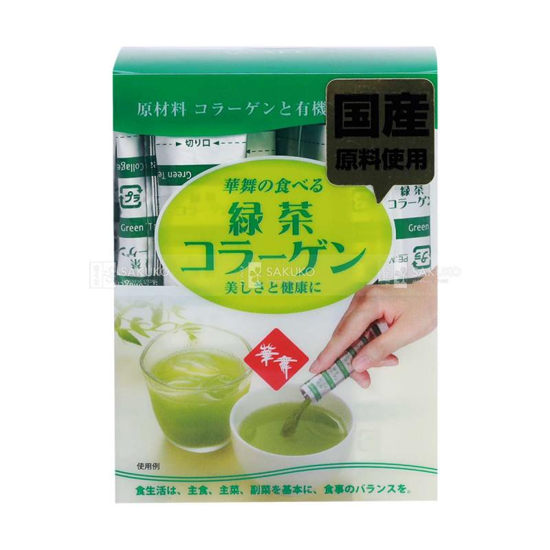 Bột collagen trà xanh nhật bản 30 gói