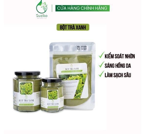 Bột đắp mặt nạ dưỡng da hữu cơ Suziko