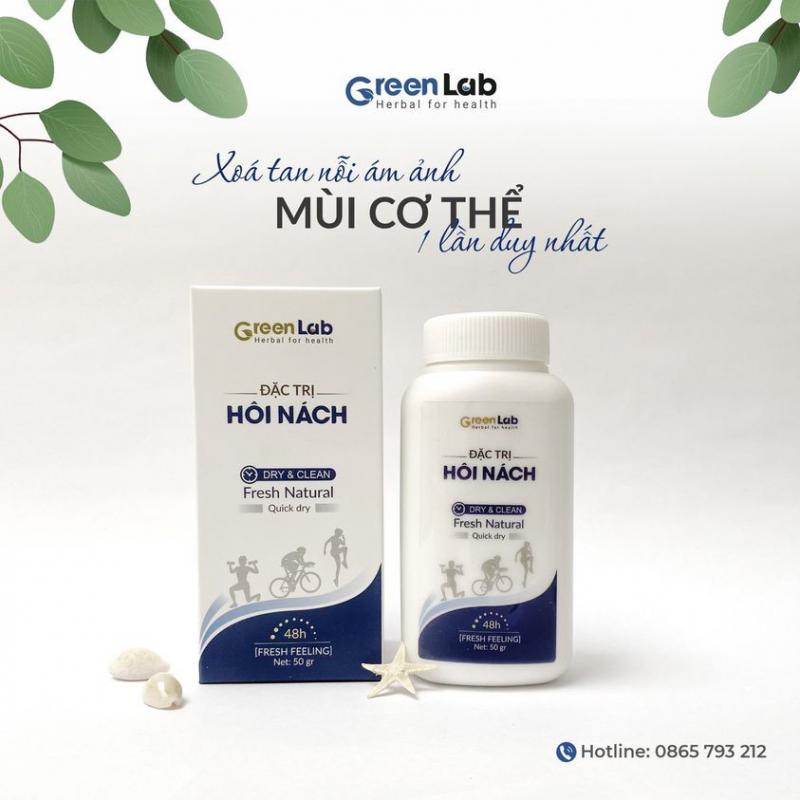 Bột khử mùi hôi nách GreenLab