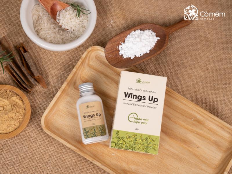 Bột khử mùi Wings Up Cỏ Mềm