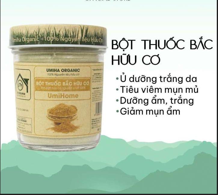 Bột mặt nạ thảo dược 24 vị Umiha