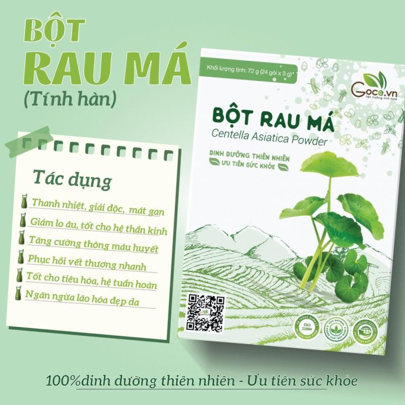 Bột Rau Má Nguyên Chất Goce