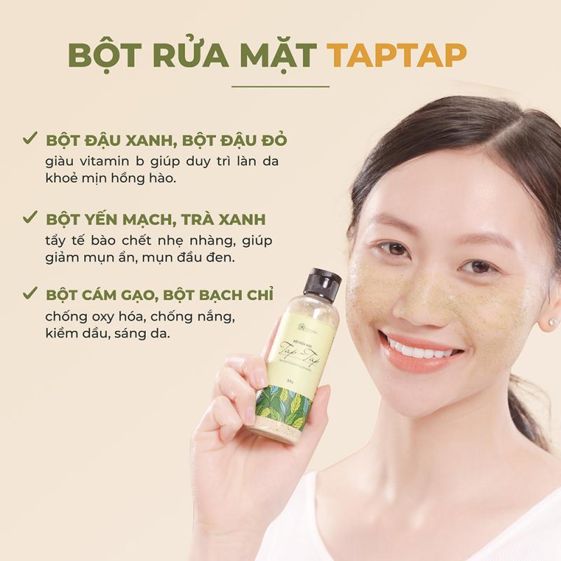 Bột rửa mặt Taptap