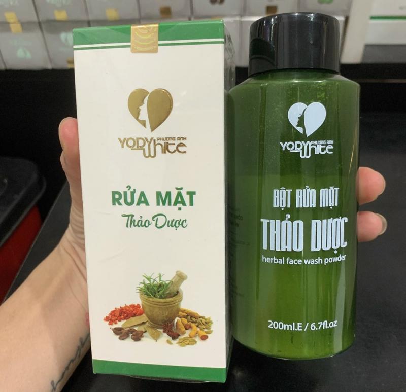 Bột rửa mặt Yody White Phương Anh