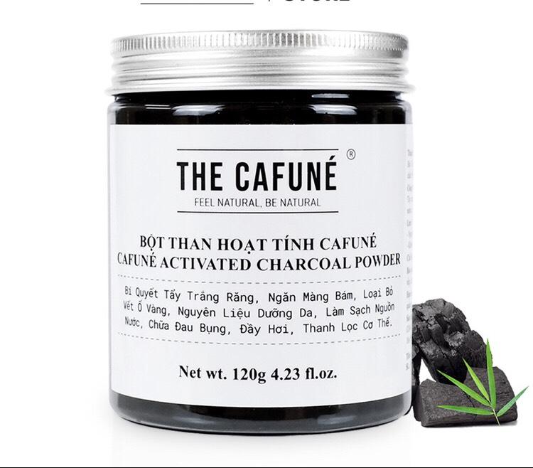 Bột than tre hoạt tính trắng răng Nhật Bản Cafuné