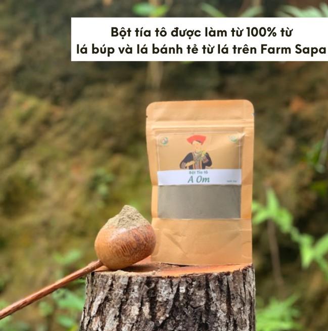 Bột tía tô tím A Om Natural