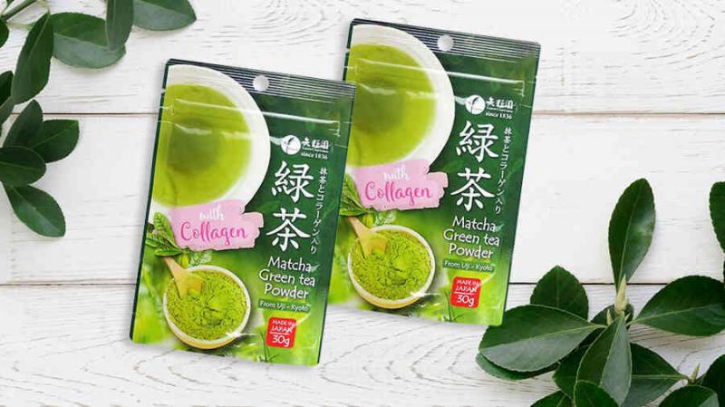 Bột trà xanh Matcha Collagen Yanoen