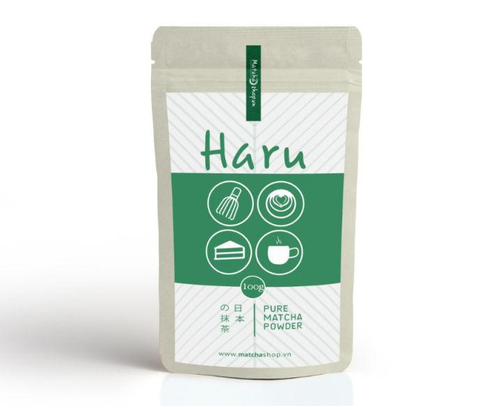 Bột trà xanh Matcha Haru Nhật Bản