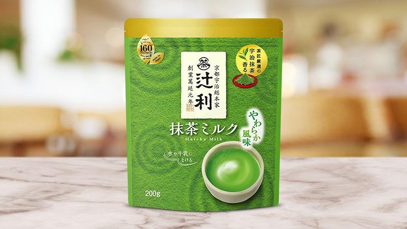 Bột trà xanh Tsujiri Matcha Milk Nhật Bản