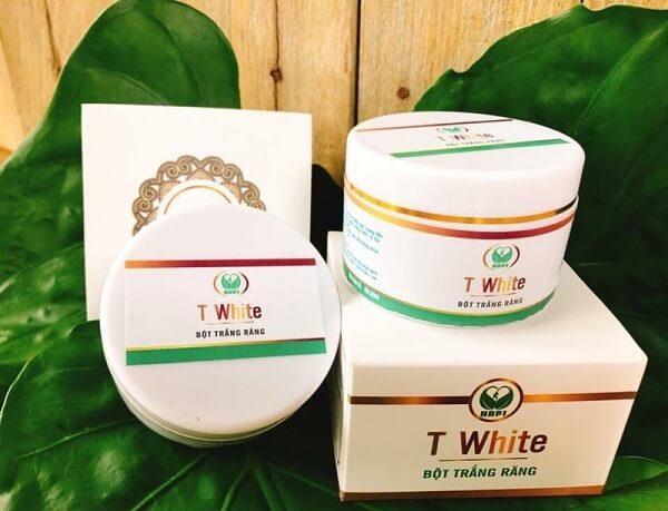 Bột trắng răng T White