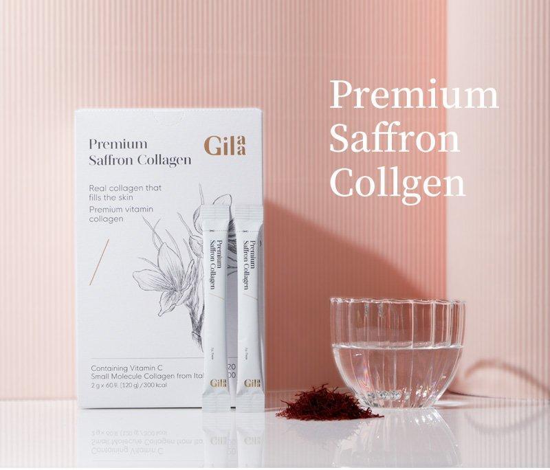 Bột Uống Collagen Cao Cấp Kết Hợp Saffron - Gilaa Premium Saffron Collagen