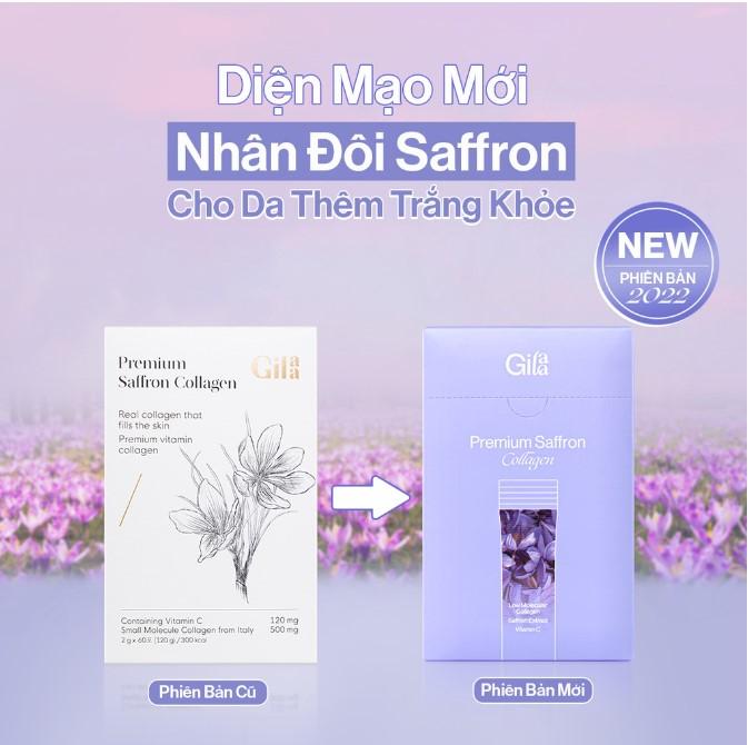 Bột uống Gilaa Premium Saffron Collagen