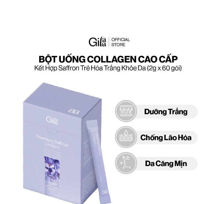 Bột uống Gilaa Premium Saffron Collagen