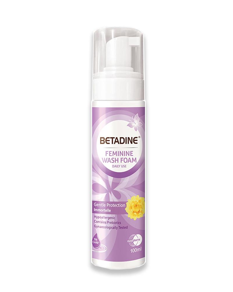 Bọt vệ sinh phụ nữ Betadine Gentle Protection
