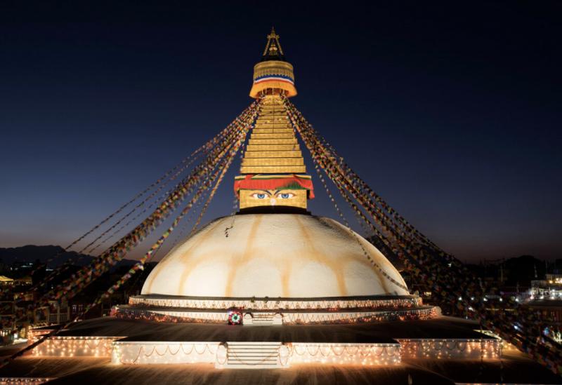 Bảo tháp Boudhanath - Nepal