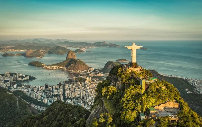 Brazil là quốc gia có diện tích lớn thứ 5 thế giới