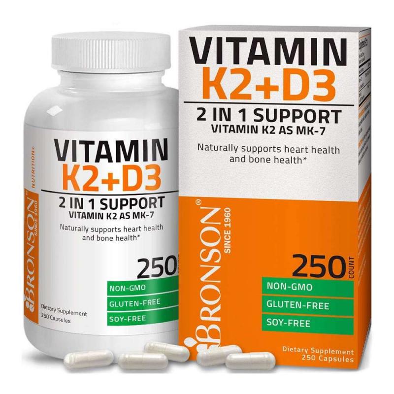 Bronson Vitamin K2 + D3