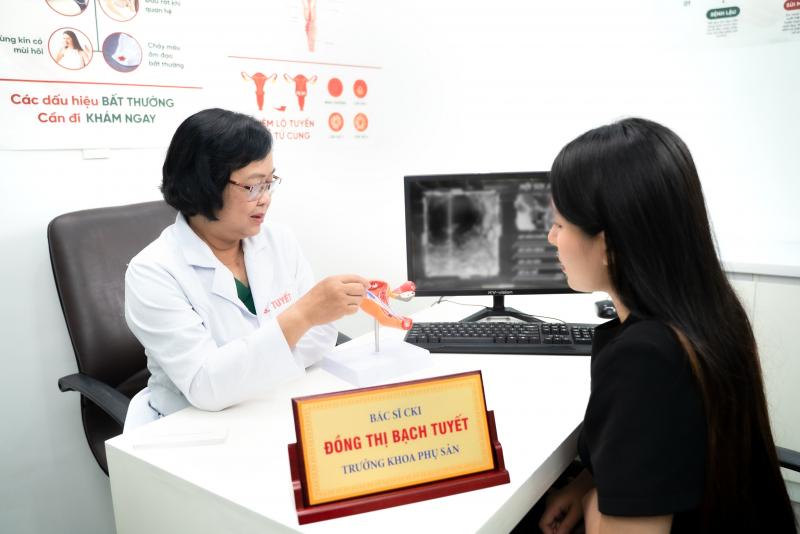 BS.CKI Đồng Thị Bạch Tuyết – Hơn 35 năm kinh nghiệm điều trị và đánh giá sức khỏe phụ khoa tổng thể