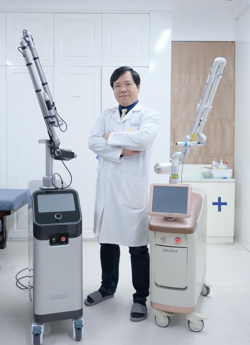 BS.CKII Nguyễn Tiến Thành - chuyên gia trị nám da tại Hà Nội